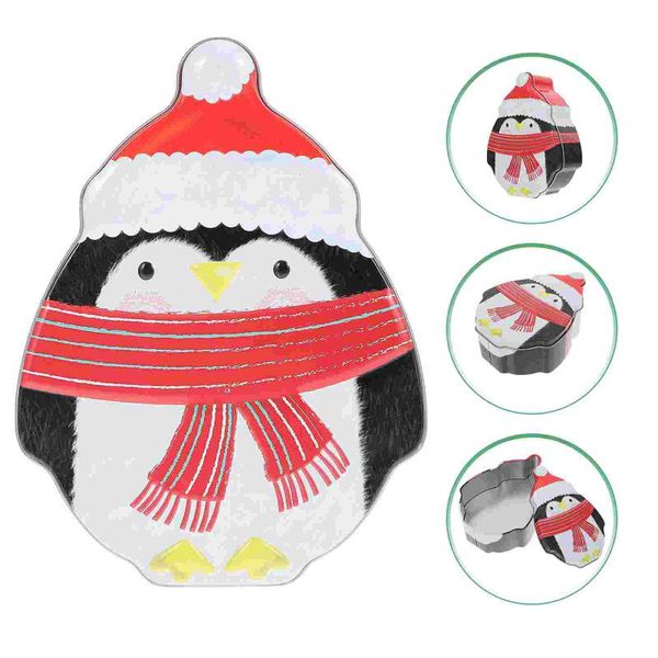 

gift wrap 1pc christmas candy box delicate portable tin decor