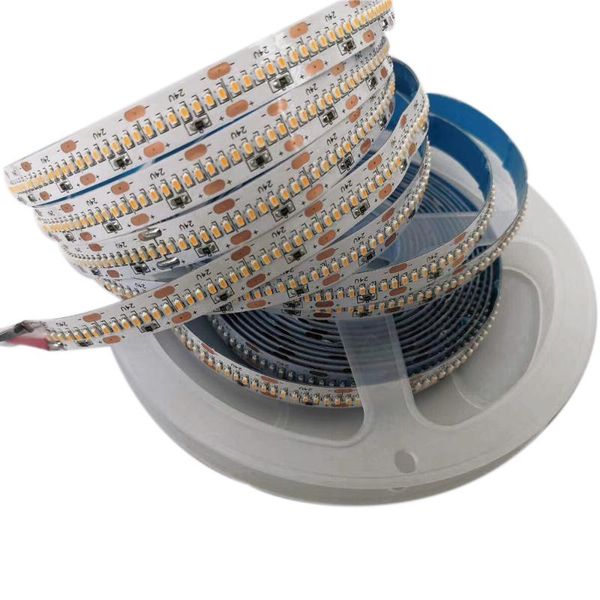 

strips [seven neon]5m 2210 smd led strip 10mm pcb dc24v 420led/m 21w cri>90 8-10lm micro flexible high lumen