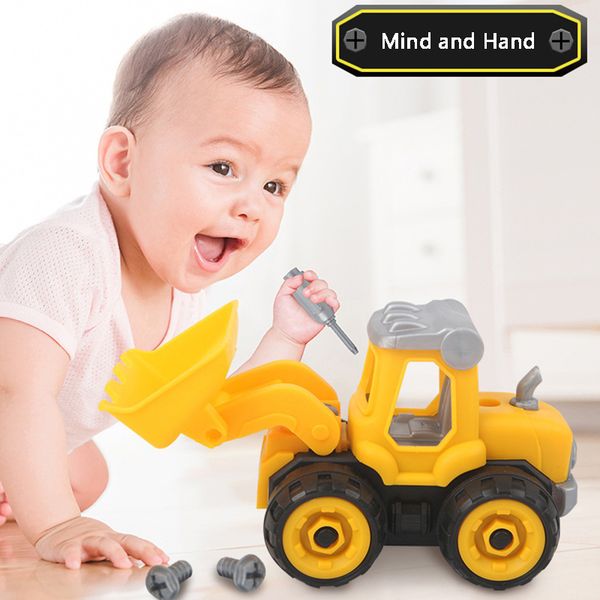 

Children simulation removable construction vehicle parent-child interactive toy car birthday gift truck learning AIDS
