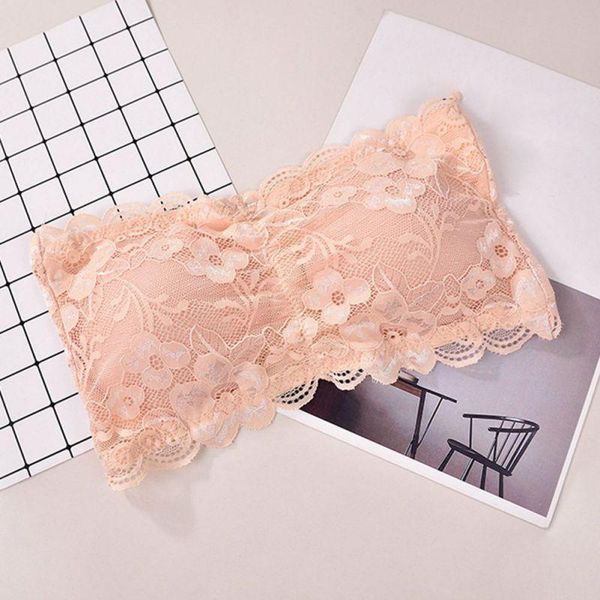 

bustiers & corsets fashion 2pcs/set lace tube strapless breathable wirepadded temperament underwear, Black;white