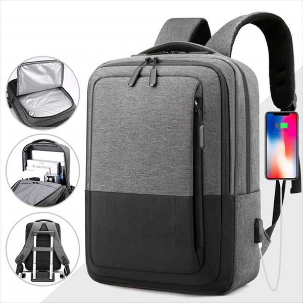 

backpack waterproof office bags for men usb laprucksack oxford collage bag pack wholesale leisure bookbag