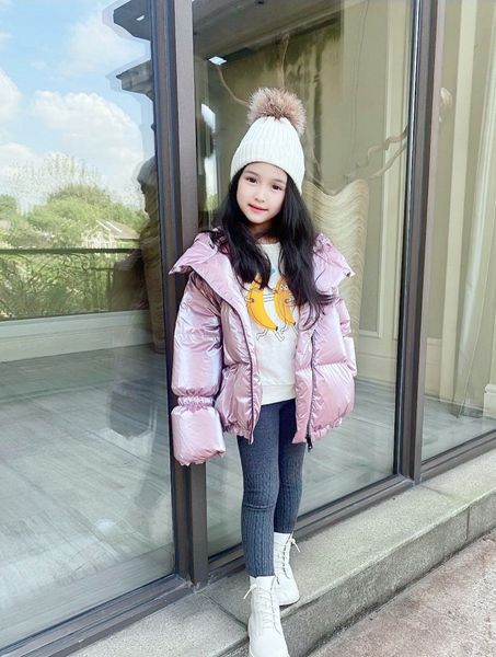 

autumn winter kids down coats for girls children warm down-padded jackets baby girl 2-12 years toddler girls parkas outerwear clothes, Blue;gray