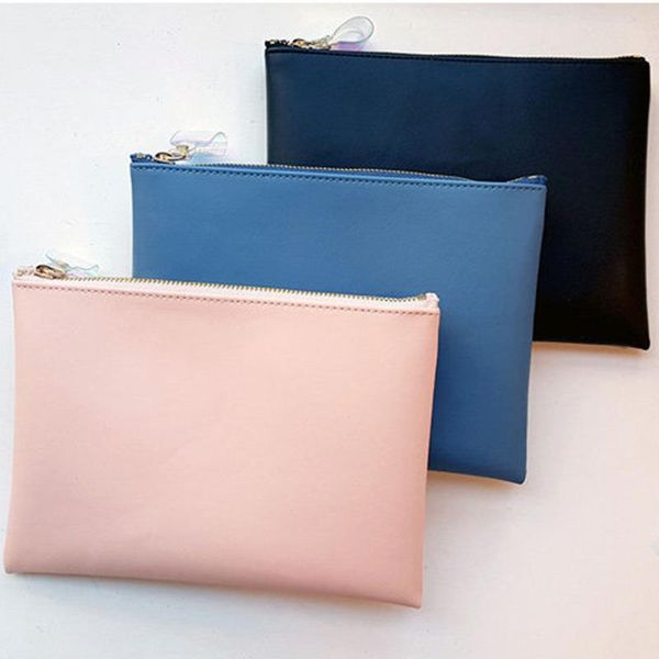 

storage bags customized fresh pu leather wash packet portable travel bag
