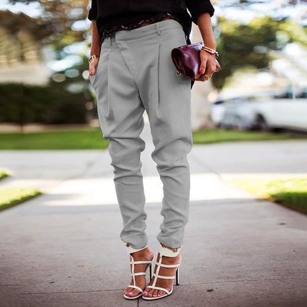 

women's pants & capris high waist women loose joggers lady streetwear punk black cargo femme trousers, Black;white
