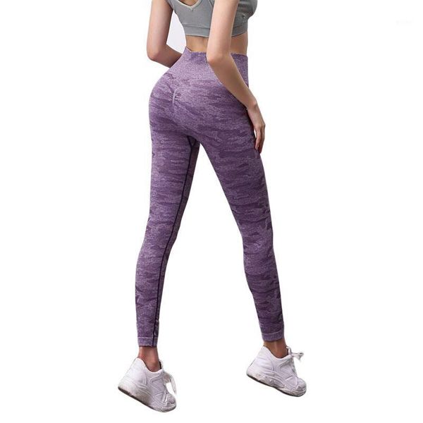 

yoga outfit 2021 camouflage seamless leggings women sport fitness gym high waisted energy pants athletic running legging