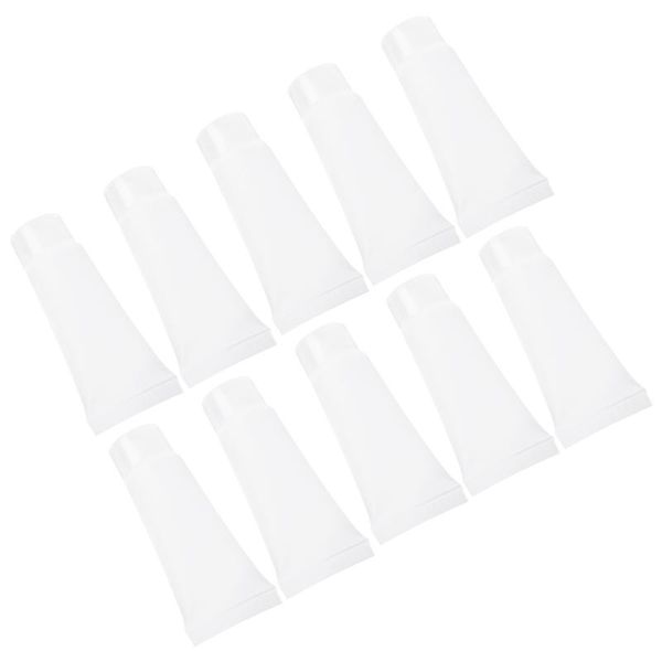 

storage bottles & jars 30pcs 10ml refillable bottle travel squeeze container with for shampoo facial cleanser toner hand cream body