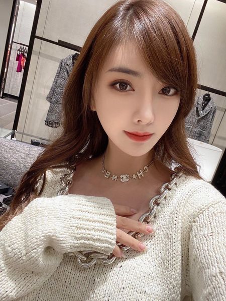 

beautiful letter necklace goddess fashion gift party gift, Silver