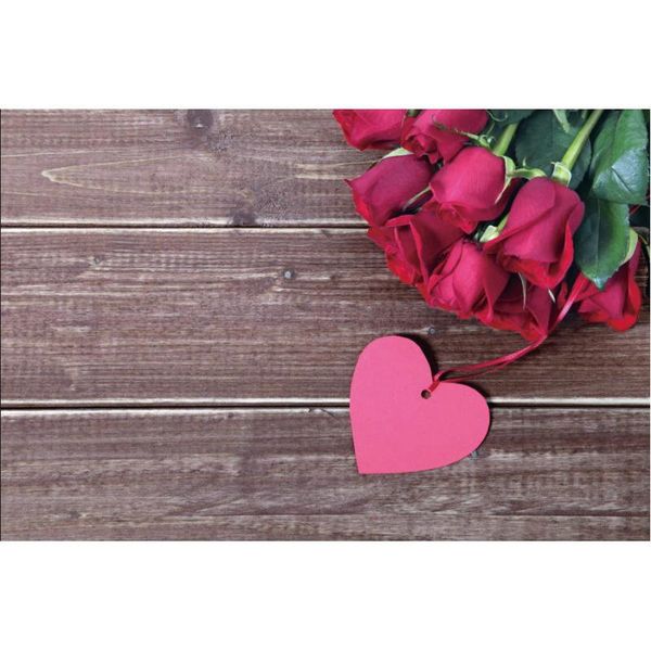 

party decoration antique wooden board backdrop rose love background birthday baby shower wedding valentine's day decor po booth props