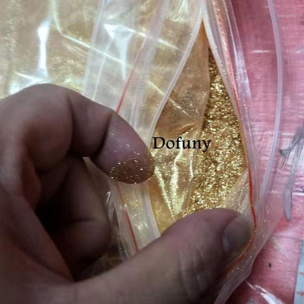 

500g big size gold crystal white pearl powder shimmer pigment natural golden eye shadow nail glitter1, Silver;gold