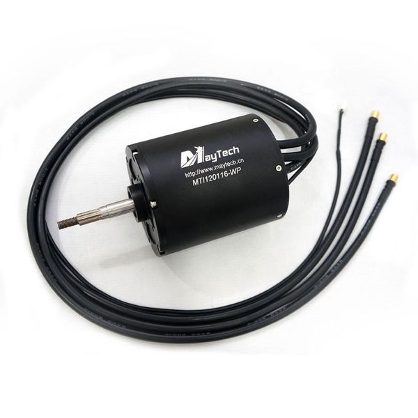 

smart home control maytech inrunner brushless 120116 200kv 18.8kw ip68 waterproof jet engine for diy efoil underwater powered hydrofoil boat