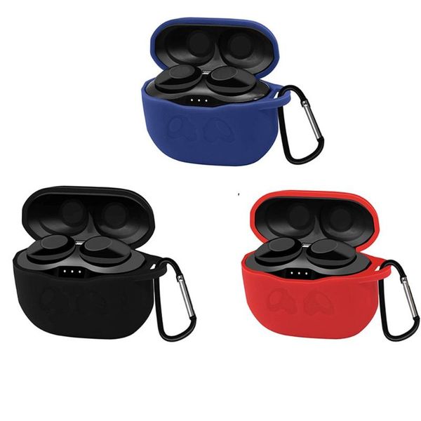 

storage bags wireless earphones protective case sturdy cover shockproof portable silicone for tune t120