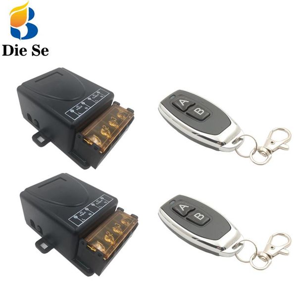 

smart home control remote switch 433mhz 220v 30a 1ch rf relay receiver and transmitter for led light