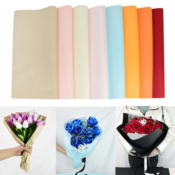 

bouquet tissue paper flower wrapping packaging gifts packing decoration wedding birthday party supplies solide color other arts and crafts