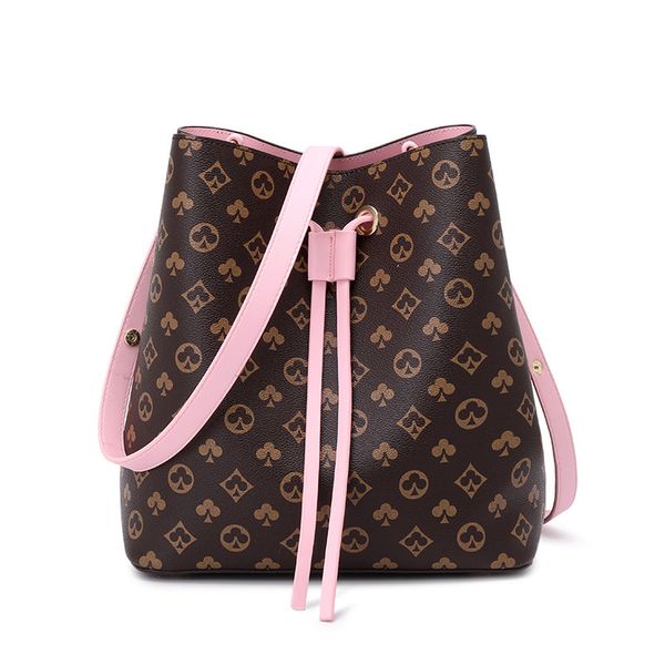 

factory wholesale bucket bag 2021 new fashion printed large capacity drawstring broadband one shoulder messenger handbag