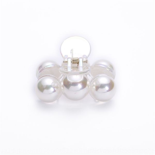 

ywsb korean verion net red in veratile clip temperament magic pearl pearl magic colorhairpin women's simple barrettes ponytail clip hai, Golden;silver