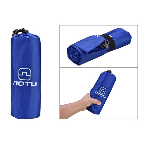 

outdoor mat camping inflatable mattress ultralight air bed portable tent sleeping pad camp moisture-proof pads