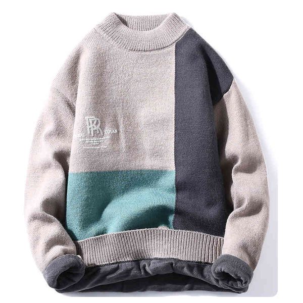 

men's sweaters cashmere cotton jersey autumn winter robe male pullovers man's neck in knitted or crocheted quality gout vessel shn, White;black