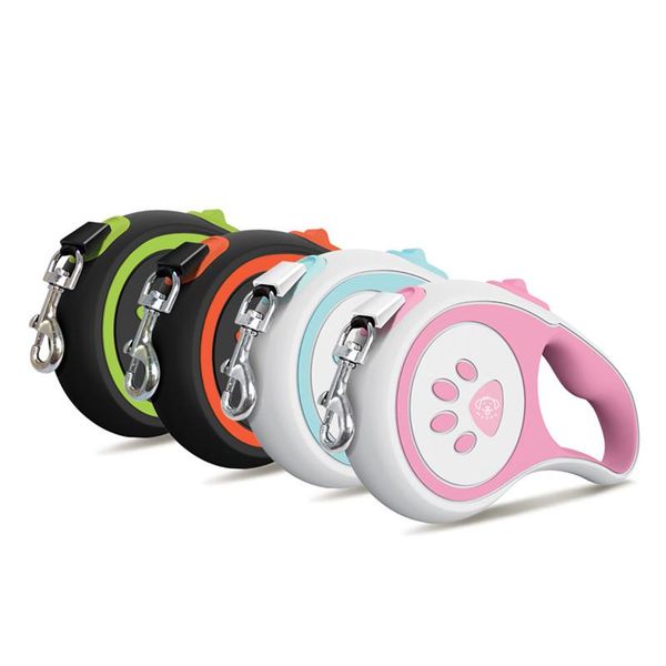 

dog collars & leashes kissurpet 1piece cute pet traction rop leash for wolk the durable nylon retractable walking leads automatic extending