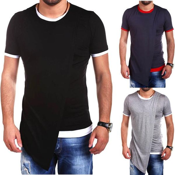

men's t-shirts men suits, White;black