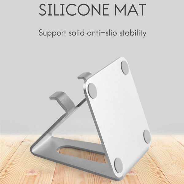 

aluminum deskcell phone stand holder cradle mount for mobile tablet mounts & holders