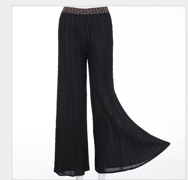 

dresses miyake fashion fold soild pleated wide-leg pants casual pantspants, White