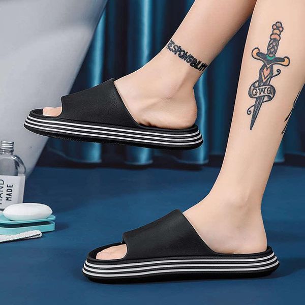 

slippers woman's brand flip flops summer sandals woman women shoes tennis walking footwear fashion, Black
