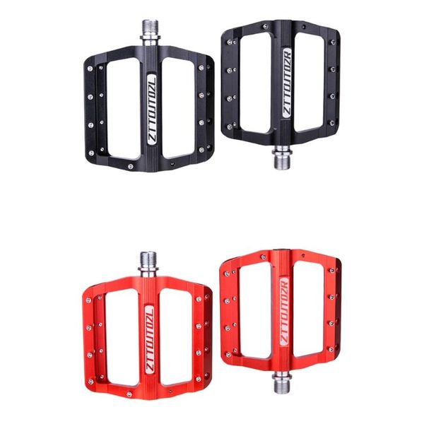 

bike pedals 57ed 2 pcs mountain jt02 alloy bearing non-slip bicycle pedal strong