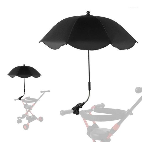 

stroller parts & accessories detachable baby umbrella adjustable pram cover uv rays sun shade parasol rain protecter outdoor tool1