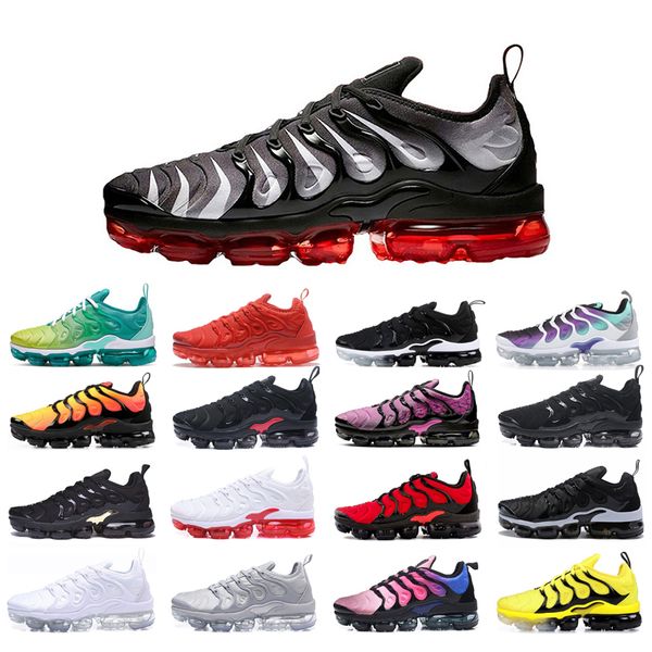

tn plus running shoes man woman triple sunset lemon lime red black red shark tooth aurora green blue fury cool grey hyper violet bumblebee s