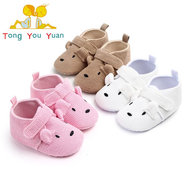 

walker baby shoes knitting walking wool soft soled non slip 0-1 years old 2134