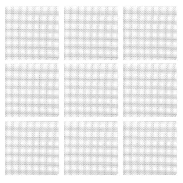 

10pcs decorative aquatic moss mesh net living plant carpet silver decorations