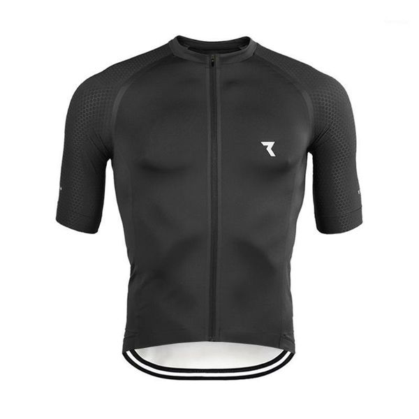 

men short sleeve non-slip cycling jersey breathable mtb road bike wear clothes summer ropa ciclismo hombre racing jackets1, Black;red