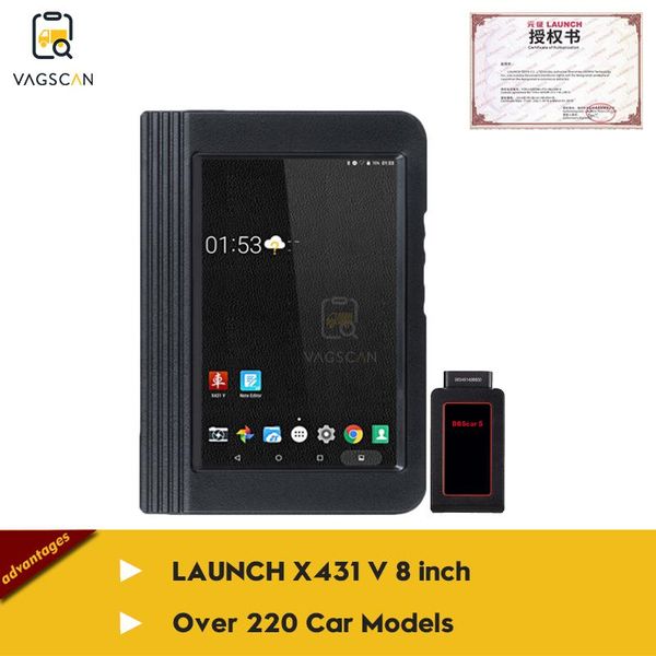 

diagnostic tools x431 x-431 v car vehicles maintenance 8 inch tablet wifi bluetooth self diagnosis replace diagun3 iv