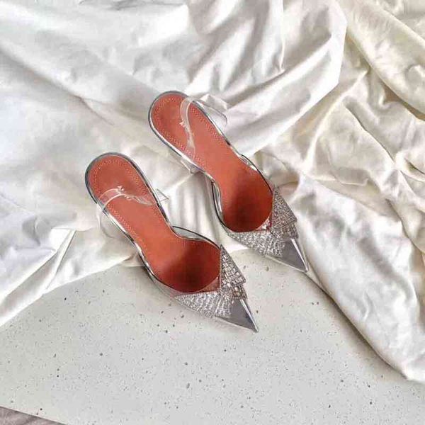 

phoenix awge crysta bow pvc slingback lady pumps elegant brands women's high heels pointed toe with butterfly, Black