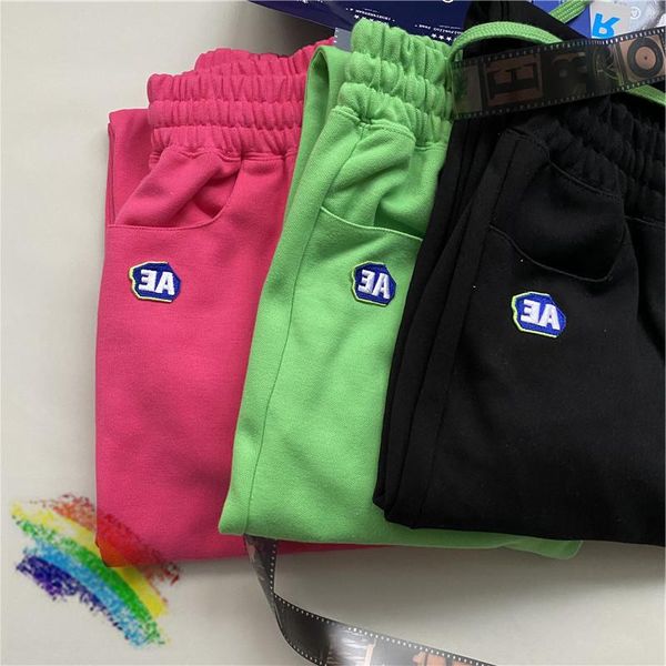 

men's pants men sweatpants 2021fw adererror women 1:1 high-quality patch embroidery ader error joggers trousers, Black