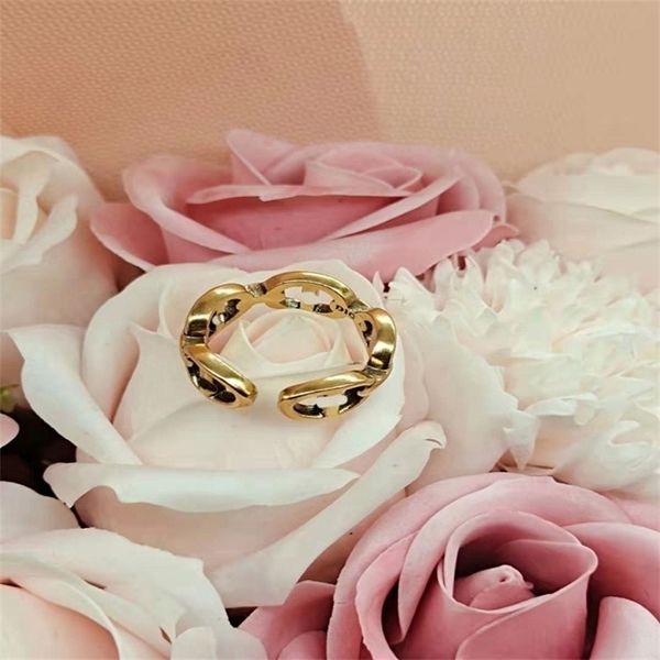 

aaa designer jewelry in 2021 brass fashion simple ring women's py22, Silver