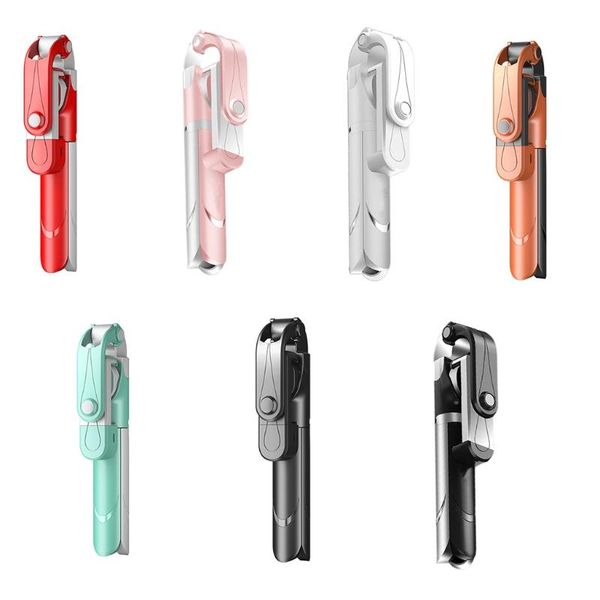 

selfie monopods portable stick tripod foldable wireless remote shutter flexible anti-shake stand extendable stable