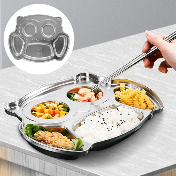 

dishes & plates 1pc baby divided toddlers self feeding training storage bowl