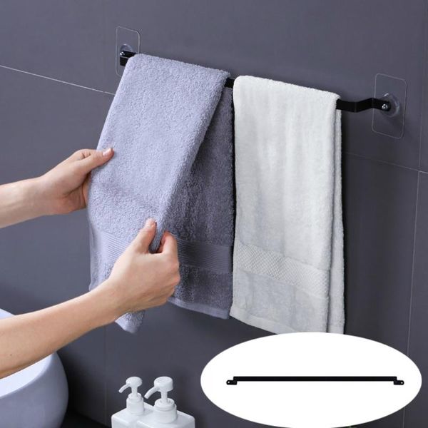 

bathroom storage & organization towel rack 2021 kitchen no trace iron hanger