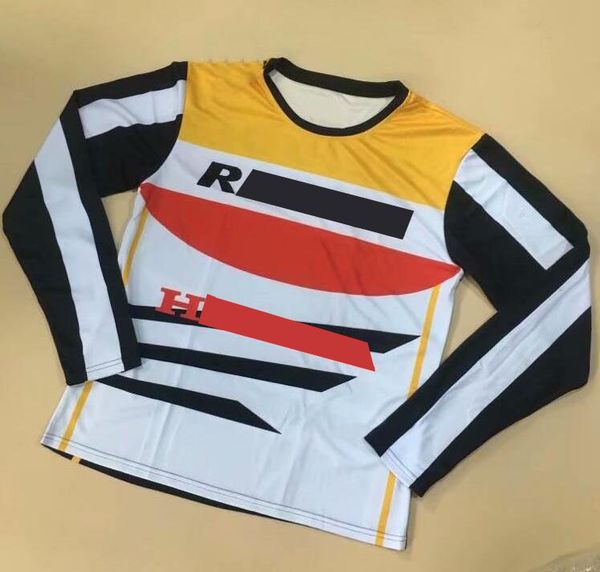 

mountain cross-country motorcycle long-sleeved t-shirt racing sweat-absorbent quick-drying can be customized