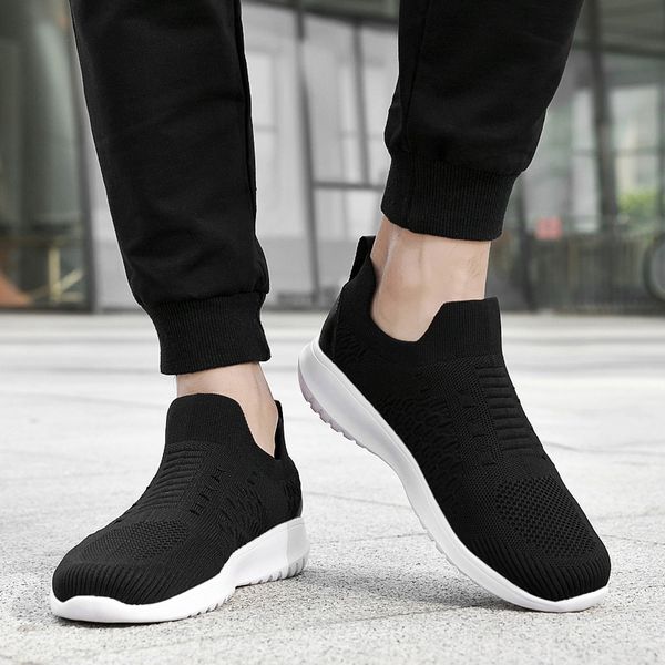 

men's casual korean versatile walking breathable mesh shoes in spring and summer