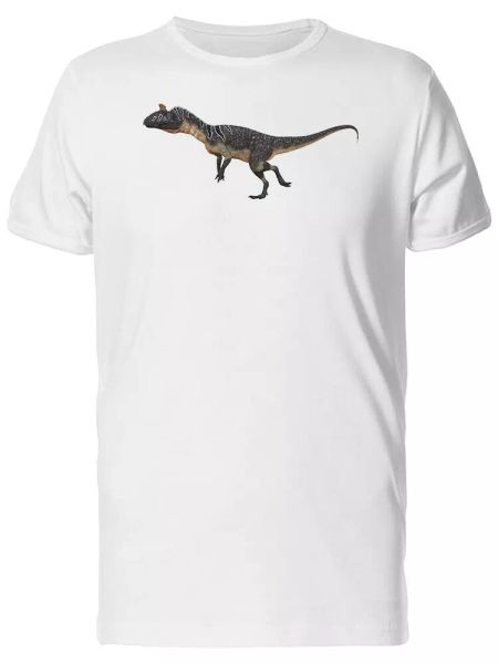 

Illustration Of Cryolophosaurus. Men's Tee -Image by Shutterstock, White;black