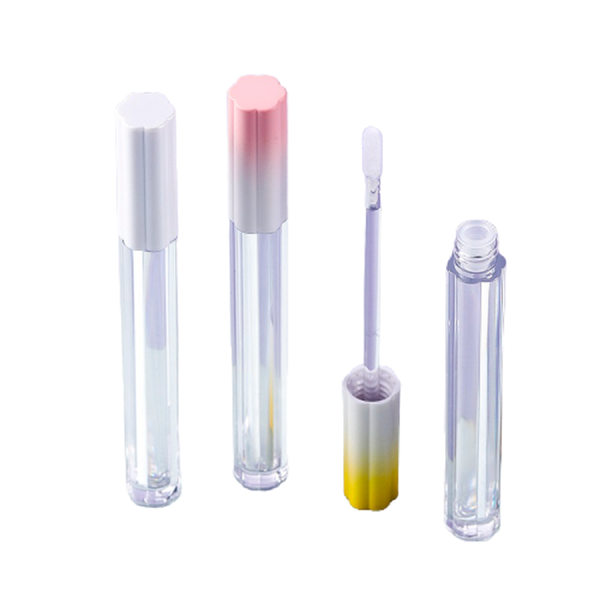 

storage bottles & jars 2.5ml lip gloss tubes transparent glaze bottle plastic travel refillable container empty lipgloss packaging 50pcs 100