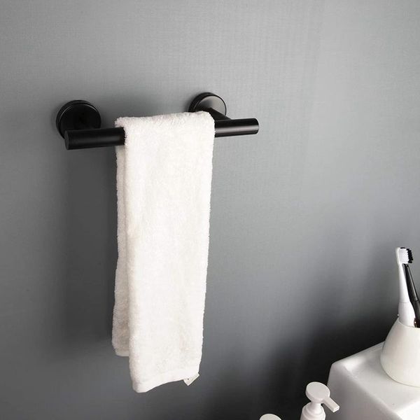 

towel racks bar, matte black single for bathroom kitchen hand holder dish cloths hanger