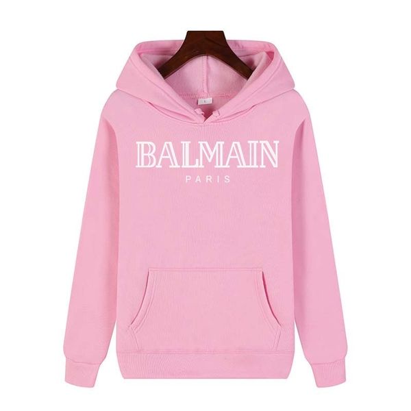 

men's women's sportswear autumn and winter loose style fleece hip hop pullover1, Black