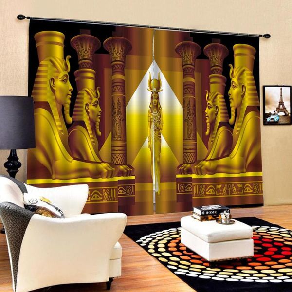 

curtain & drapes blackout 3d luxury window living room golden curtains