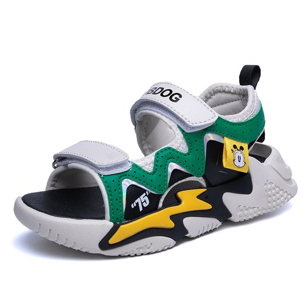 

2021 boys sandals for children summer casual soft bottom breathable footwear light sole shoes boys kids sandals girls, Black
