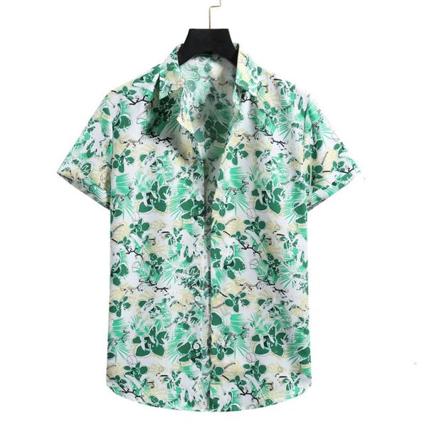 

men's casual shirts shirt summer men's short sleeve shirt beach flower fashion hawaii 4gxk, White;black