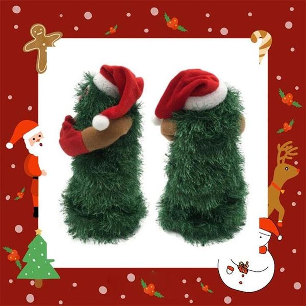 

christmas decorations ly party tree electric toy dancing rotating music in a santa hat fif66