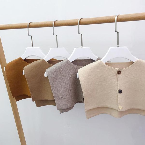 

bow ties sitonjwly women button shoulder wrap fake collars shirt false collar for sweater blouse half decor detachable, Black;gray